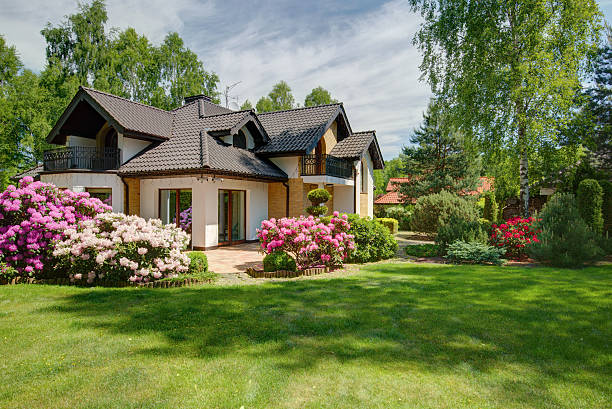 Casa con jardín